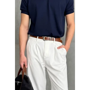 Erkek %100 Deri Old Money Kemer