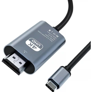 3130 USB Type C 3.1 To HDMI Çevirici Dönüştürücü 4K 30Hz Ultra Full Hd Görüntü Aktarım Kablosu