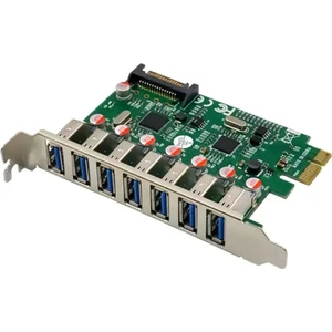 3127 Pci-E Express 7 Port USB 3.0 Kart Hub Çoklayıcı Çoğaltıcı