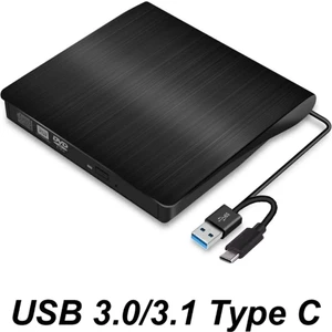 3124 Harici DVD Rw External Taşınabilir Ultra Ince USB 3.0 Tyce C Cd/dvd Optik Okuyucu