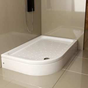 70X100 cm Asimetrik Oval Duş Teknesi Sağ