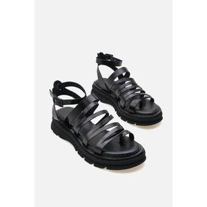 Corridor Italy - Günlük Kadın  Deri Sandalet