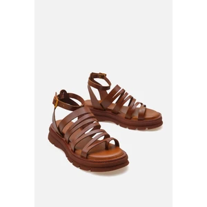 Corridor Italy - Günlük Kadın  Deri Sandalet