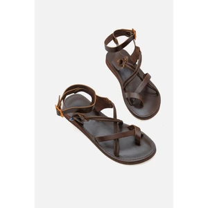 Corridor Italy - Günlük Kadın  Deri Sandalet