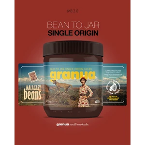 Bean To Jar Serisi No. 836 | Single Origin Madagaskar Sambriano Vadisi - Sürülebilir Çikolata 400 GR