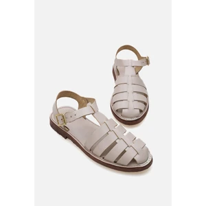 Corridor Italy - Günlük Kadın  Deri Sandalet