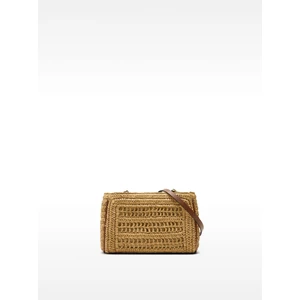 Hasır Efektli Çapraz Askılı Çanta