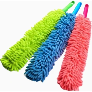 Duff Clean 1ADET Mikrofiber Bükülebilen ve Yıkanabilen Toz ve Tüy Alma Temizleme Aparatı Fırçası Sopası