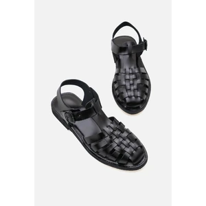 Corridor Italy - Günlük Kadın  Deri Sandalet