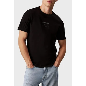 Calvin Klein  Baskılı Pamuklu Regular Fit Bisiklet Yaka T Shirt K10K114172BEH Erkek T Shirt K10K114172 Beh