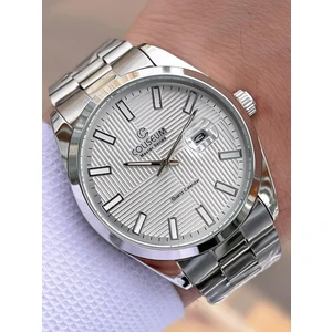 Çelik Kordon Takvimli Kadran Kutulu Seri Erkek Kol Saati FT.RL.8742.S3