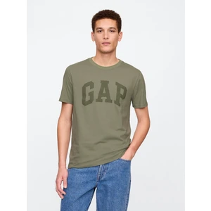 Erkek Haki Everyday Soft Gap Logo T-Shirt