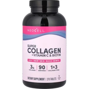 Super Collagen + Vitamin C & Biotin, 270 Tablets