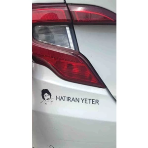 Ferdi Baba.hatıran Yeter.araba Motor Stickeri.20×7 Cm.ebat.siyah.