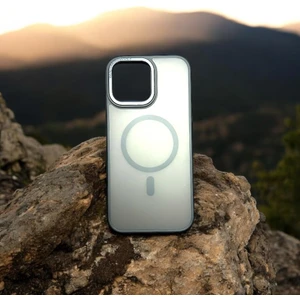 IPhone 16 ProMax Magsafe Özellikli Silikon Destekli Koruyucu Kılıf