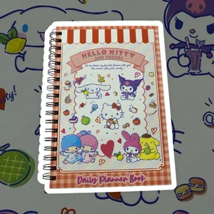 Hello Kitty Daily Planner Book Konuşan Ajanda Stickerlı