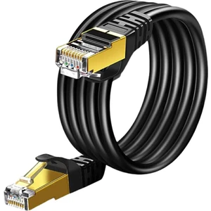 Cat7 Ethernet Kablosu 10GBPS Premium Internet Lan Kablo 1-2-3-5-10-15-20-30-40- 50 Metre