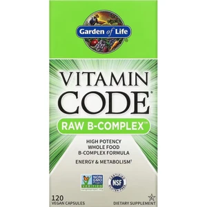 Garden Of Life Vitamin Code, Raw B-Complex, 120 Vegan Capsules