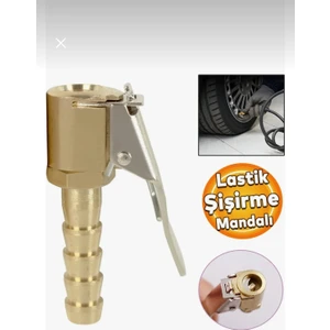 Lastik Şişirme Mandalı Lastik Teker Top Hava Şişirme Kompresör Uyumlu