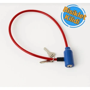 Cmc Tools Ince Bisiklet Kilidi 7 Mm X 60 Cm