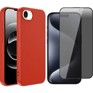 iPhone 16E Kılıf Zore Mara Lansman Kapak + Hayalet Ekran Koruyucu