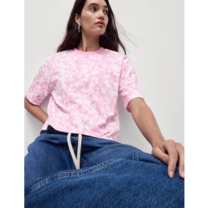 Marks & Spencer Pamuklu Kısa Kollu Desenli T-shirt