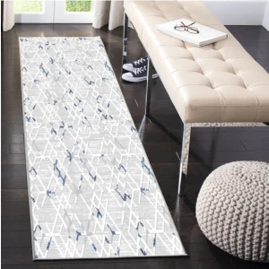 Nivrax Modern Desen Kaymaz Taban Salon - Oturma Odası Halısı , Yolluk