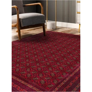 Kavra Afgan Desen Dokuma Taban Salon - Oturma Odası Halısı