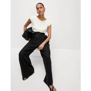 Marks & Spencer Büzgülü File Kumaşlı Geniş Yaka Üst