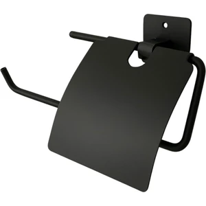 Yapışkanlı Banyo Mutfak Siyah Solo Kağıt Havluluk Havlu Askısı