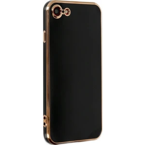 Apple iPhone 7/8/se 2022 Kılıf Kenar Detaylı Yumuşak Parlak Silikon
