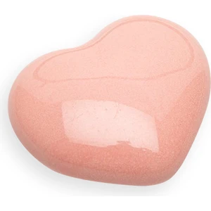 Esal Büyük Kalp Düğme Kulp - Pembe