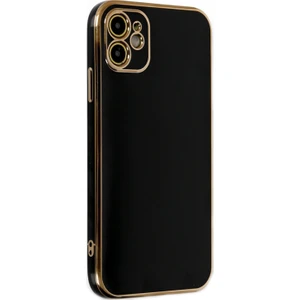 Apple iPhone 11 Kılıf Kenar Detaylı Yumuşak Parlak Silikon