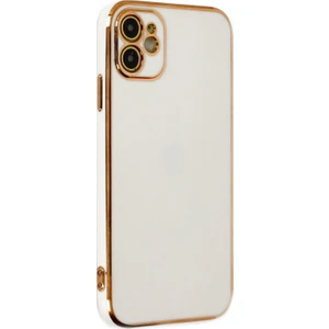 Apple iPhone 11 Kılıf Kenar Detaylı Yumuşak Parlak Silikon