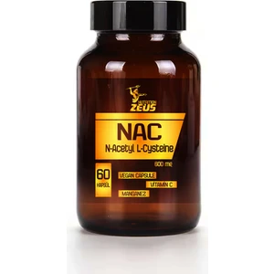 Zeus Nutrition Nac, N-Acetyl L-Cysteine, 600 Mg, 60 Veggie Capsules
