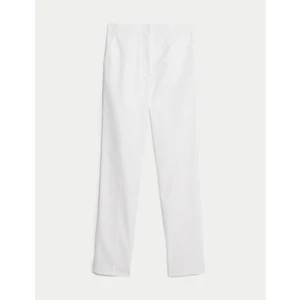 Marks & Spencer Pamuk Karışımlı Slim Fit Grazer Pantolon