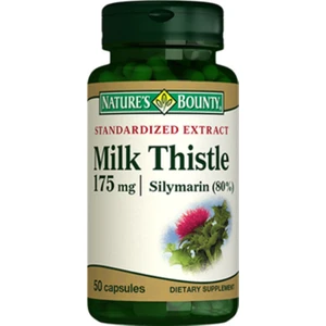 Nature's Bounty Milk Thisle 175  mg Takviye Edici Gıda 50 Kapsül
