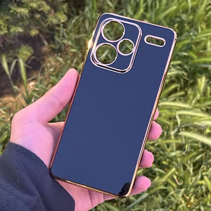 Xiaomi Redmi Note 13 Pro Plus 5g Kılıf Kenar Detaylı Yumuşak Parlak Silikon