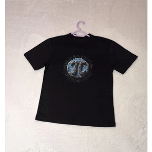 Pidal Pamuklu Pi Sayısı Baskılı  Çocuk Tişörtü