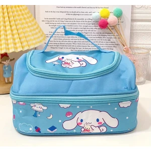 Bundle Island Beslenme Çantası Geniş Kapasiteli 2 Bölmeli Izoleli Cinnamoroll Figürlü (26*20*14CM)