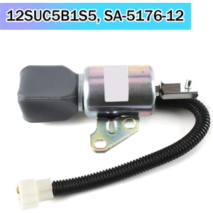 Kubota D722 D902 Z482 1756ES-12SUC5B1S5 SA-5176-12 Için 12V Yakıt Kapatma/kapatma Solenoid Vanası (Yurt Dışından)