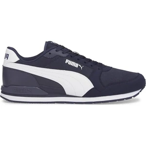 384640 02 ST Runnerv3 Mesh Lacivert-Beyaz Kadın Spor Ayakkab
