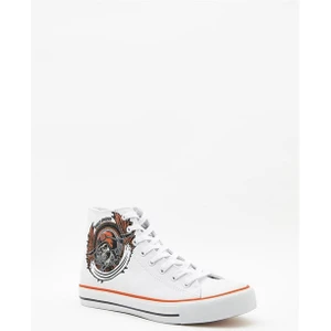 Harley Davidson 023M100358 Beyaz Erkek Spor Ayakkabı