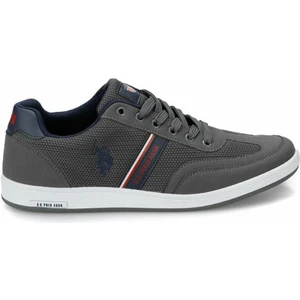 U.S. Polo Assn. Kares Gri Erkek Sneaker Ayakkabı
