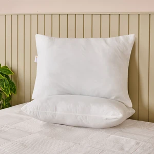 Soft 2'li Microfiber Yastık - Beyaz - 50x70 cm