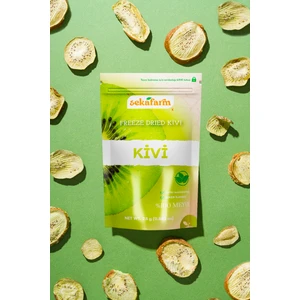 Seka Farm Freeze Dried Kivi, Dondurularak Kurutulmuş Meyve Cipsi, Freeze Dry Meyve Kurusu 25gr