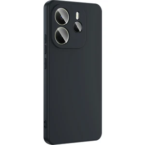 Xiaomi Redmi Note 14 Uyumlu Kılıf Lansman Içi Kadife Siyah