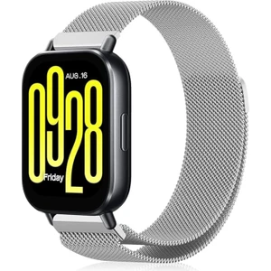 Xiaomi Redmi Watch 5 Active / Watch 5 Lite Uyumlu Metal Hasır Örgü Mıknatıslı Akıllı Saat Kordonu