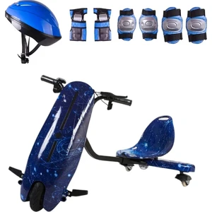 Drift Car Street Dance Elektrikli Kaykay Scooter Litium Bataryalı Drift Kart Kask Dizlik Seti Hediye