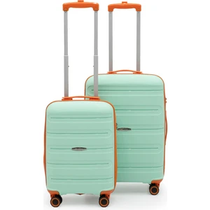 Artemis Polipropilen&kırılmaz 2'li Valiz Seti Orta&kabin - Su Yeşili